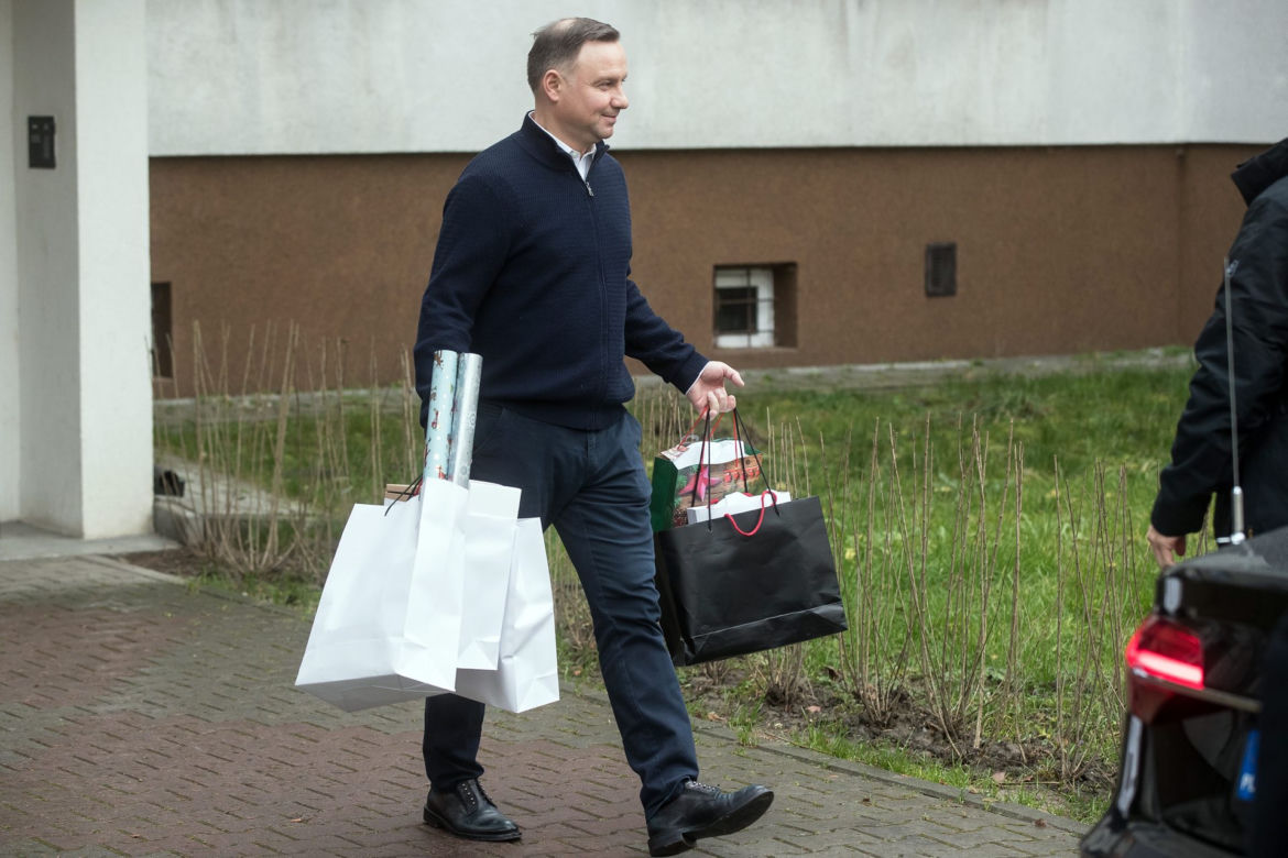 Prezydent Duda wyjeżdża na święta z rodziną