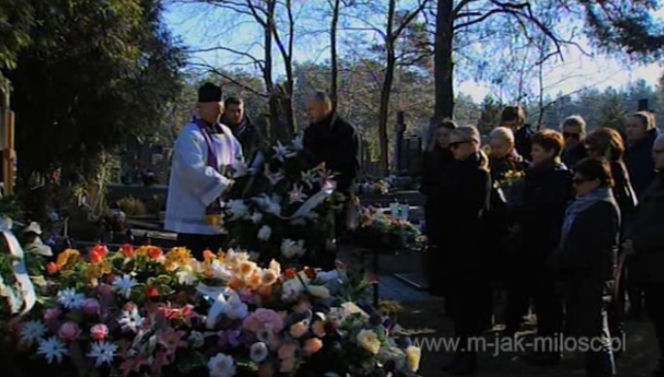 M jak miłość odc. 1050. Pogrzeb Doroty Tarnowskiej