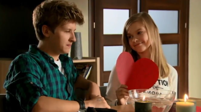 M jak miłość odc. 1120. Zosia (Julia Wróblewska), Kuba (Karol Jankiewicz)