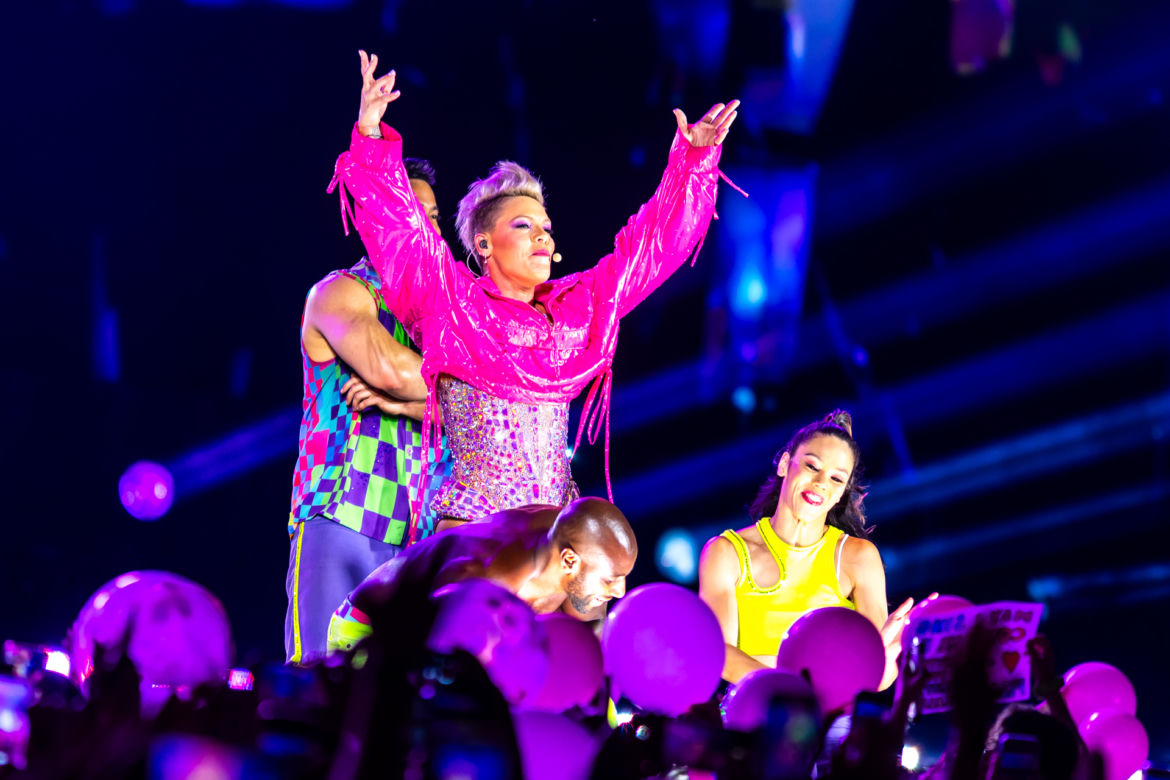 Koncert Pink na PGE Narodowym w Warszawie