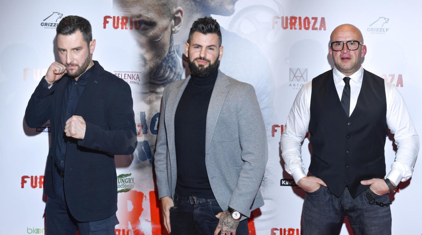 Gwiazdy ze świata sportu na premierze filmu Furioza