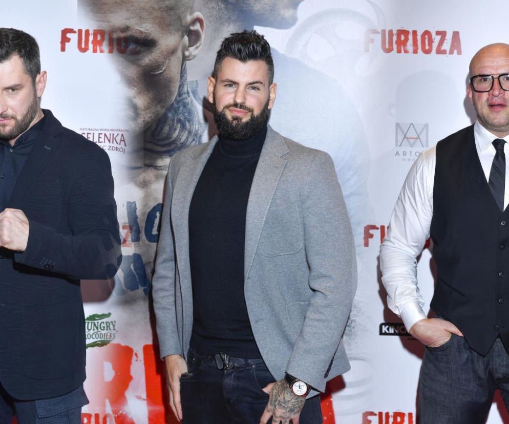 Gwiazdy ze świata sportu na premierze filmu Furioza