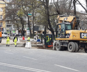 Ruszyła budowa węzła przesiadkowego Krakowska-Planty. ZOBACZ ZDJĘCIA