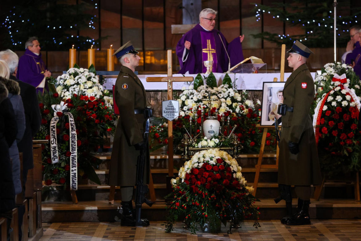 Pogrzeb Iwony Śledzińskiej-Katarasińskiej
