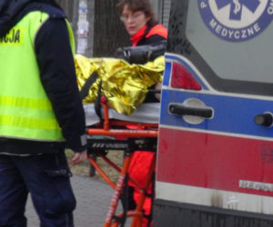 Piesza potrącona przez tramwaj. Składy na objazdach