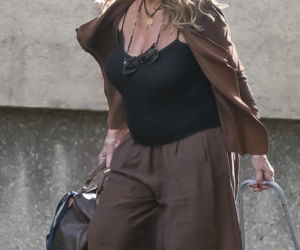 Agnieszka Perepeczko wystroiła się na bazar