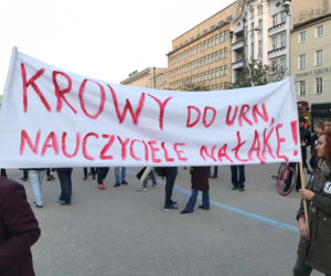 Łańcuch Światła na pl. Wolności