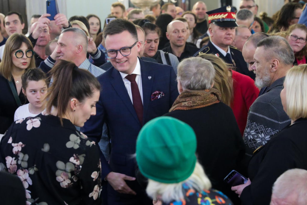 Wigilia dla osób w potrzebie w Sejmie