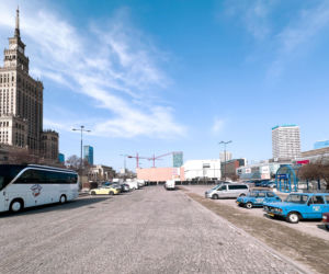 Unboxing Amazon - reklamowy pawilon na Placu Centralnym w Warszawie