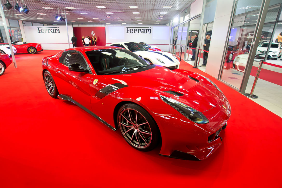 Ferrari F12 tdf na Warsaw Moto Show 2016