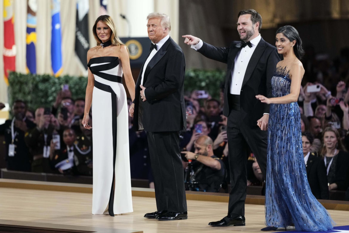 Pierwszy taniec pierwszej pary! Tak Donald Trump i Melania świętowali zaprzysiężenie