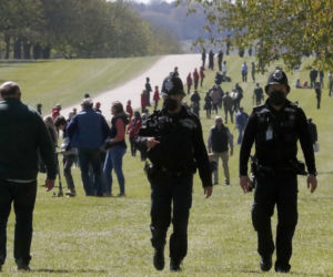 Pogrzeb księcia Filipa. Policja patroluje zamek Windsor