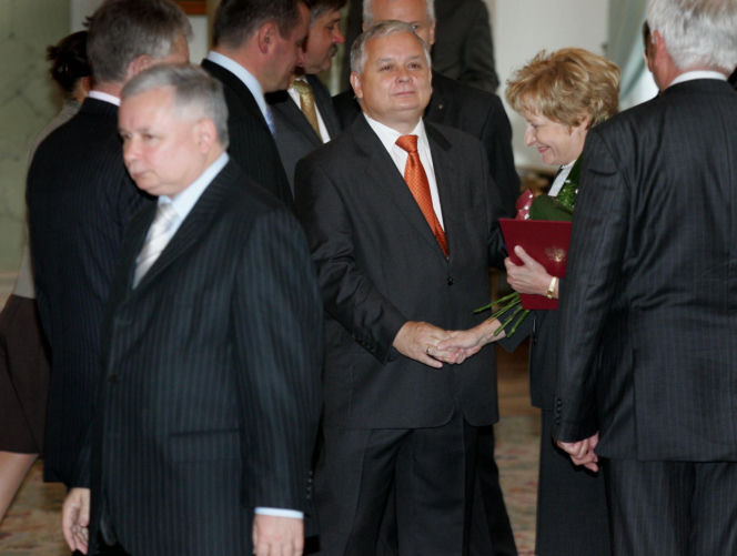 Lech i Jarosław Kaczyńscy