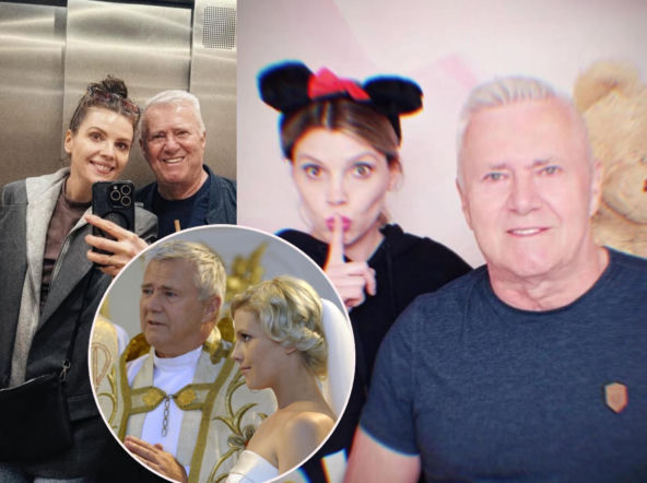 Włodzimierz Matuszak z żoną młodszą o 34 lata! Życzyli innym wesołych świąt, no i się zaczęło. Karolina Nolbrzak komentuje