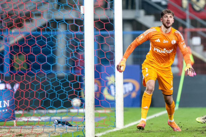 Piast Gliwice - Legia Warszawa, zdjęcia kibiców i zawodników z meczu 18. kolejki PKO BP Ekstraklasy