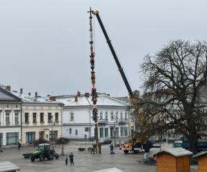 Palma wielkanocna na nowosądeckim Rynku