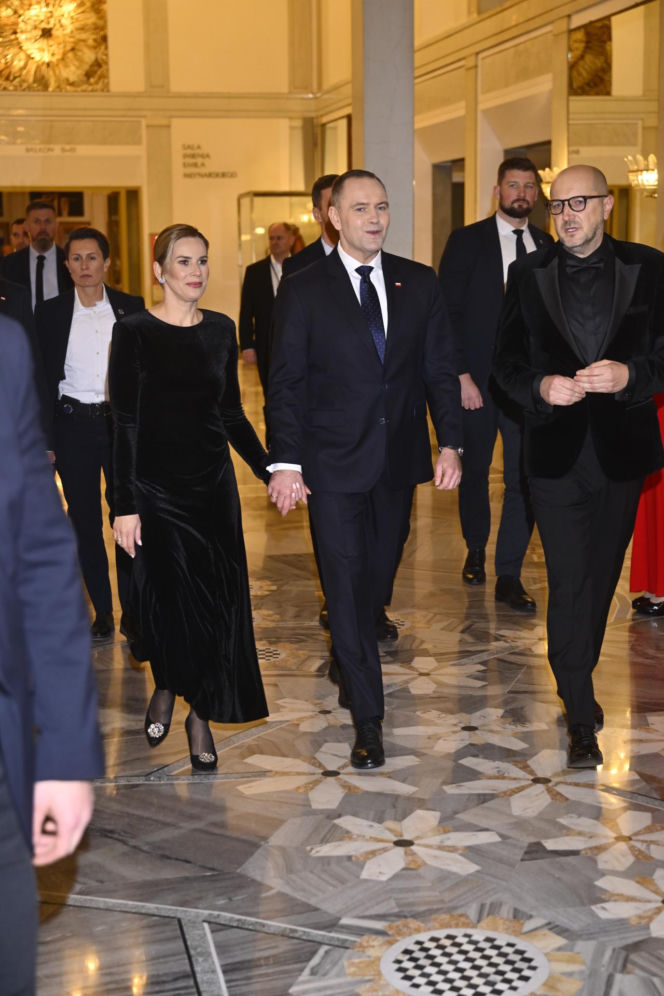 Gwiazdy na gali w Teatrze Wielkim