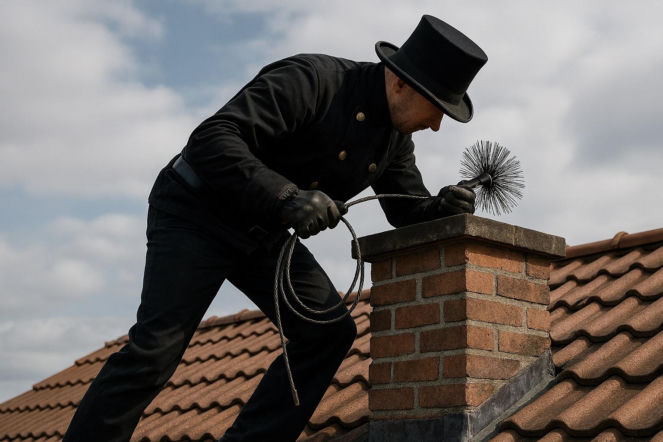 Kominiarz pobił rekord! To jednak nie był powód do dumy