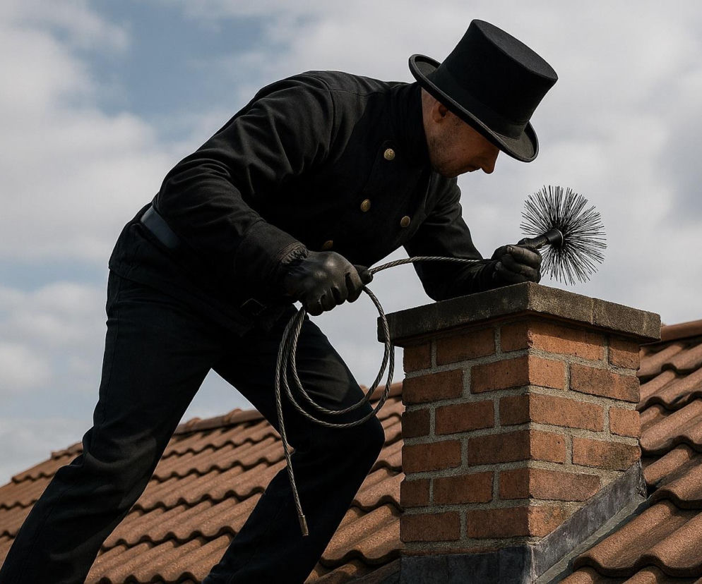 Kominiarz pobił rekord! To jednak nie był powód do dumy