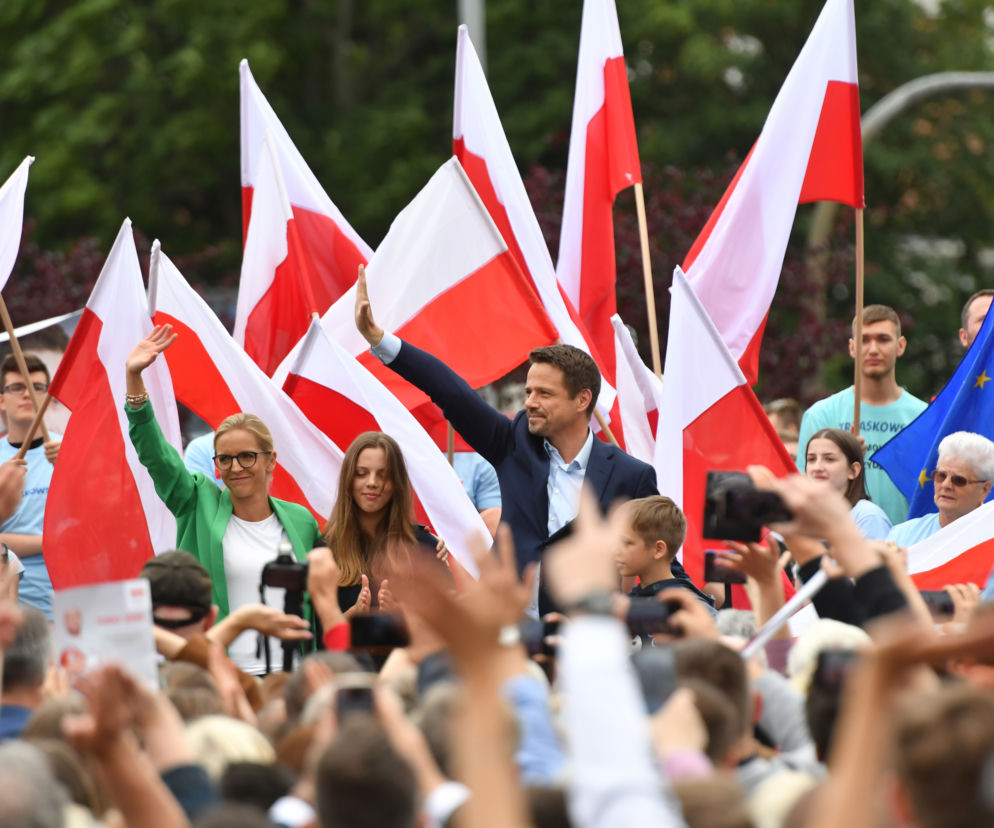 SZCZECIN KAMPANIA WYBORCZA KANDYDATA NA PREZYDENTA  RAFAŁA TRZASKOWSKIEGO