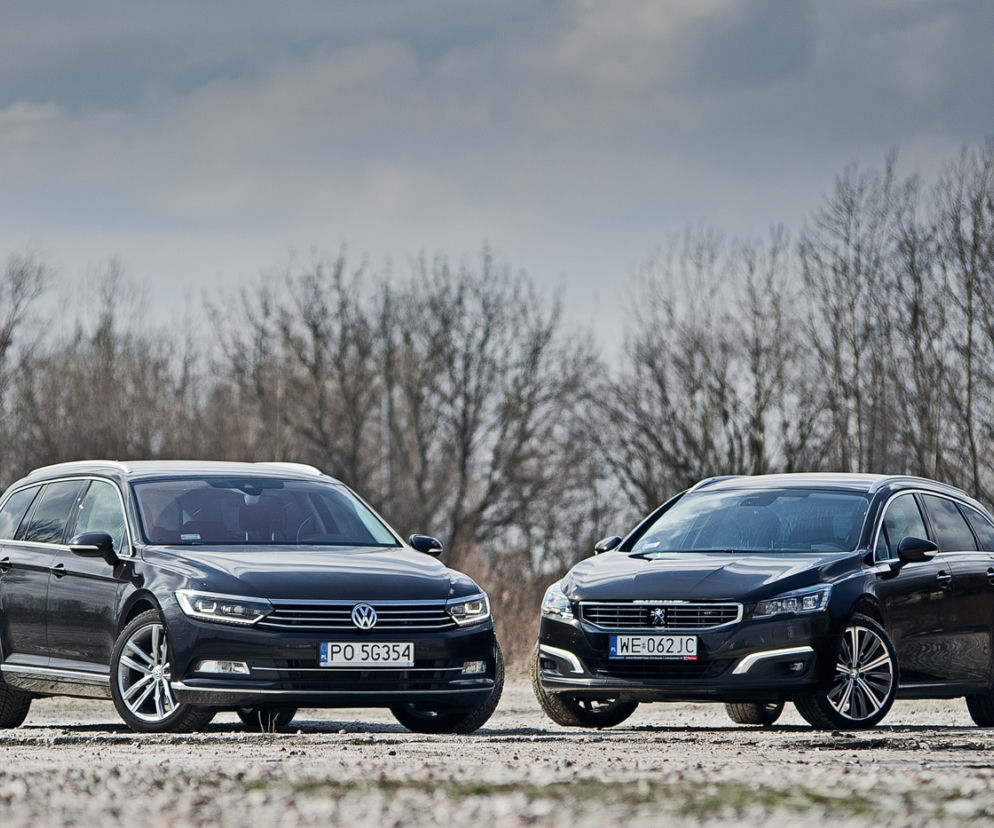 Peugeot 508 SW 2.0 HDI vs. Volkswagen Passat Variant 2.0 TDI