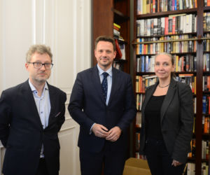 Hubert Biskupski, Rafał Trzaskowski, Izabela Kraj
