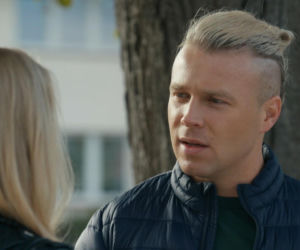 Barwy szczęścia, odc. 3348. Grażyna (Kinga Suchan), Patryk (Konrad Skolimowski)