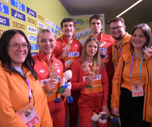 Halowe Mistrzostwa Świata w Lekkoatletyce Kujawy Pomorze 26 w Toruniu: Zdjęcia kibiców i zawodników z soboty, 2. dnia imprezy