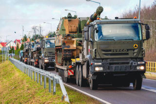 Żołnierze 1. Mazurskiej Brygady Artylerii wyruszyli na Marsa. Będą doskonalić współpracę i celność