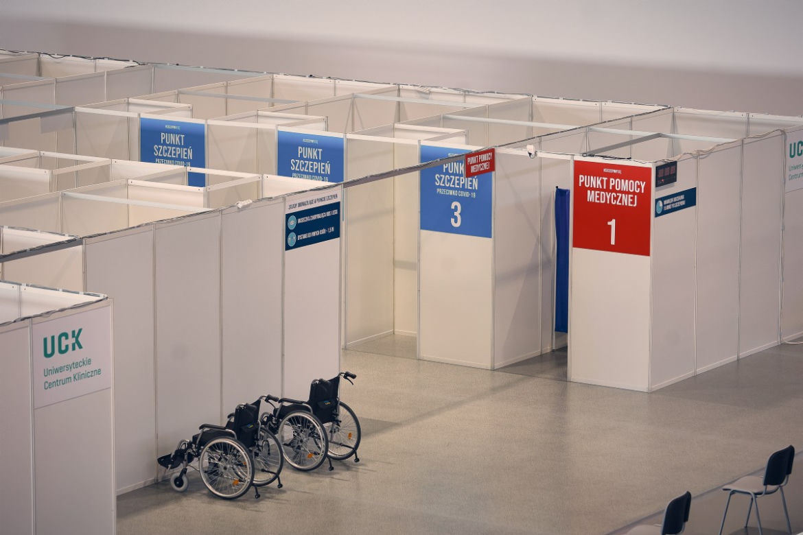 Największy punkt szczepień na Pomorzu