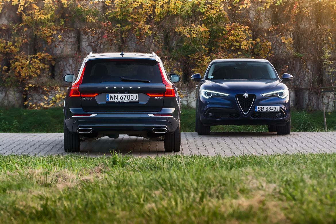 Alfa Romeo Stelvio Super Q4 2.2D vs. Volvo XC60 D5 AWD Inscription