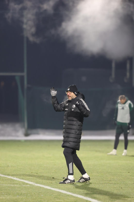 pierwszy trening Marka Papszuna w Legii