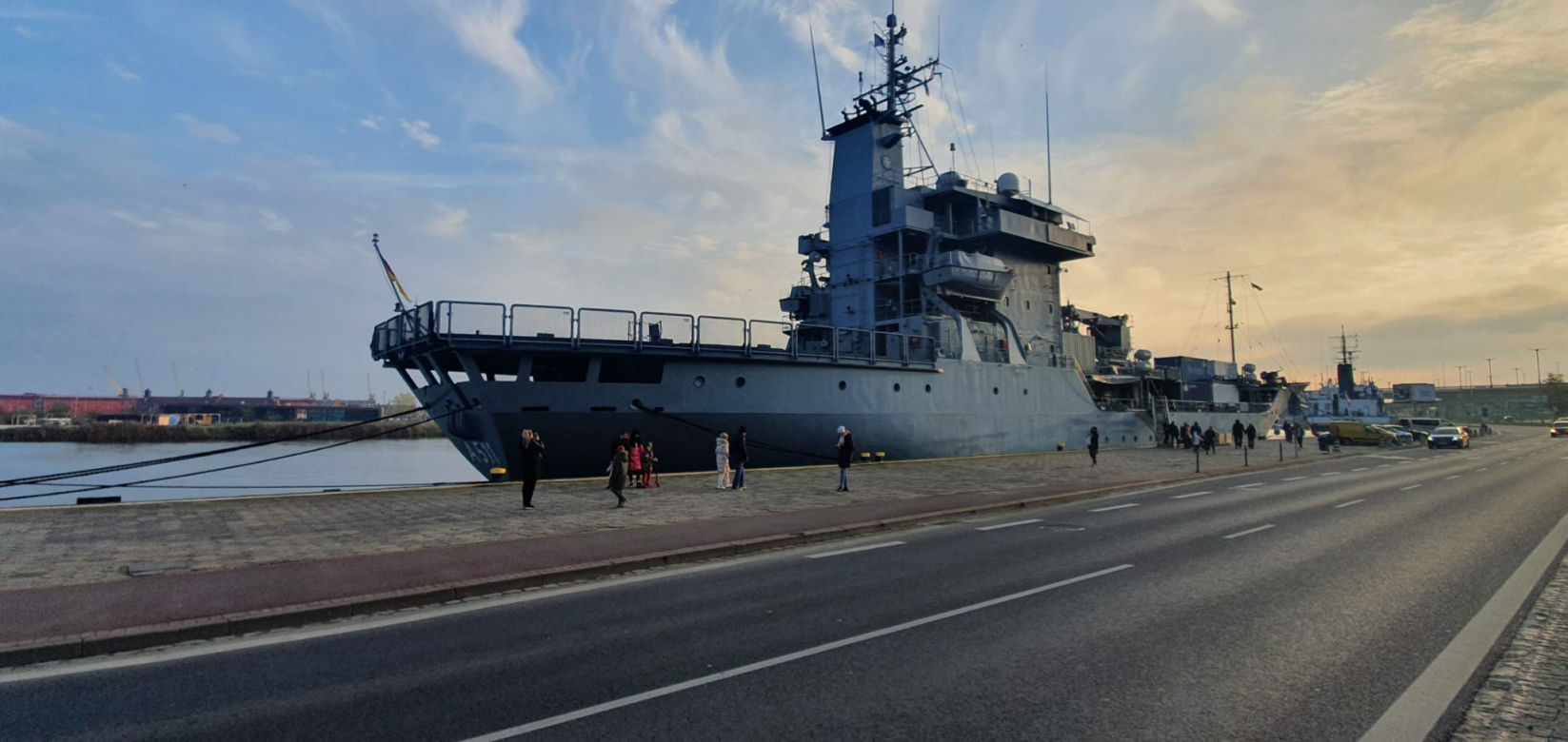 Okręty NATO zacumowały w Szczecinie