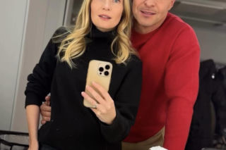 Barwy szczęścia. Dominika (Karolina Chapko), Sebastian (Marek Krupski)