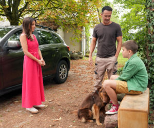 Barwy szczęścia odc. 3297. Mariusz (Rafał Cieszyński), Kasia (Katarzyna Glinka), Ksawery (Bartosz Gruchot)