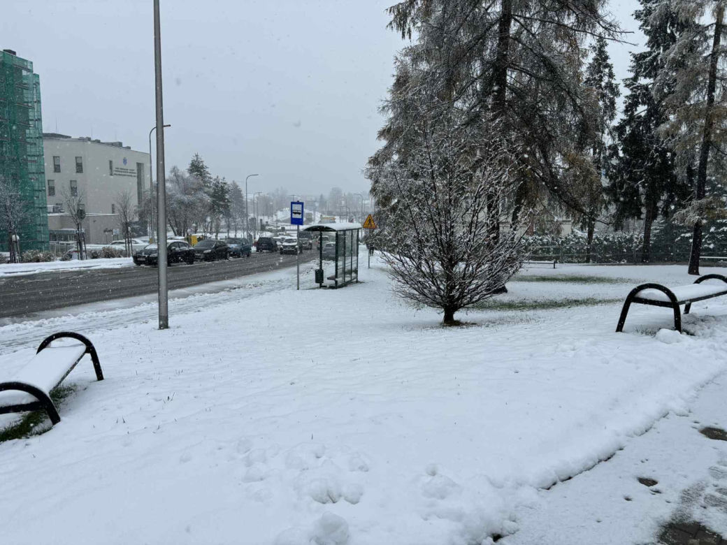 Zima w Nowym Sączu