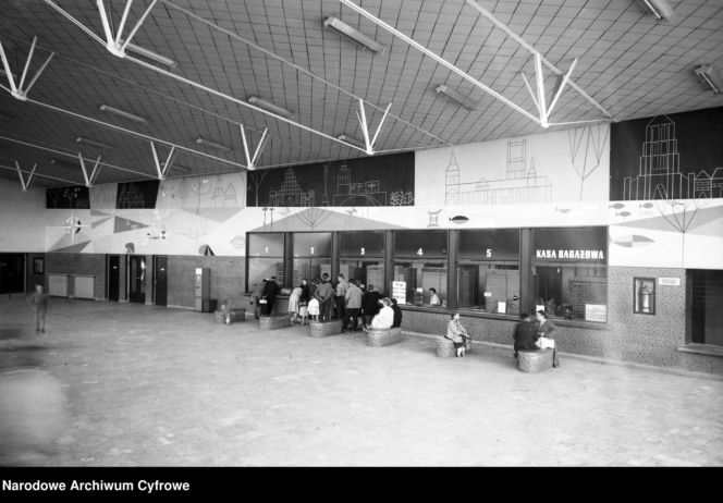 Dworzec Warszawa Gdańska w czasach PRL-u