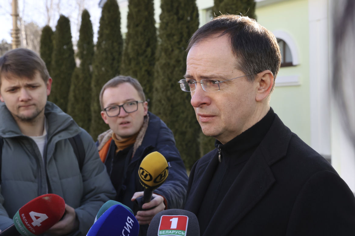 Wojna na Ukrainie - rozmowy na Białorusi