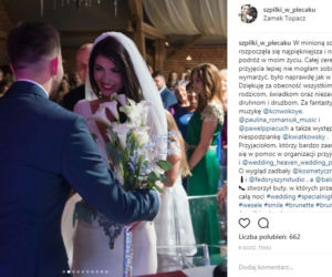 Ewa Chojnowska już po ślubie