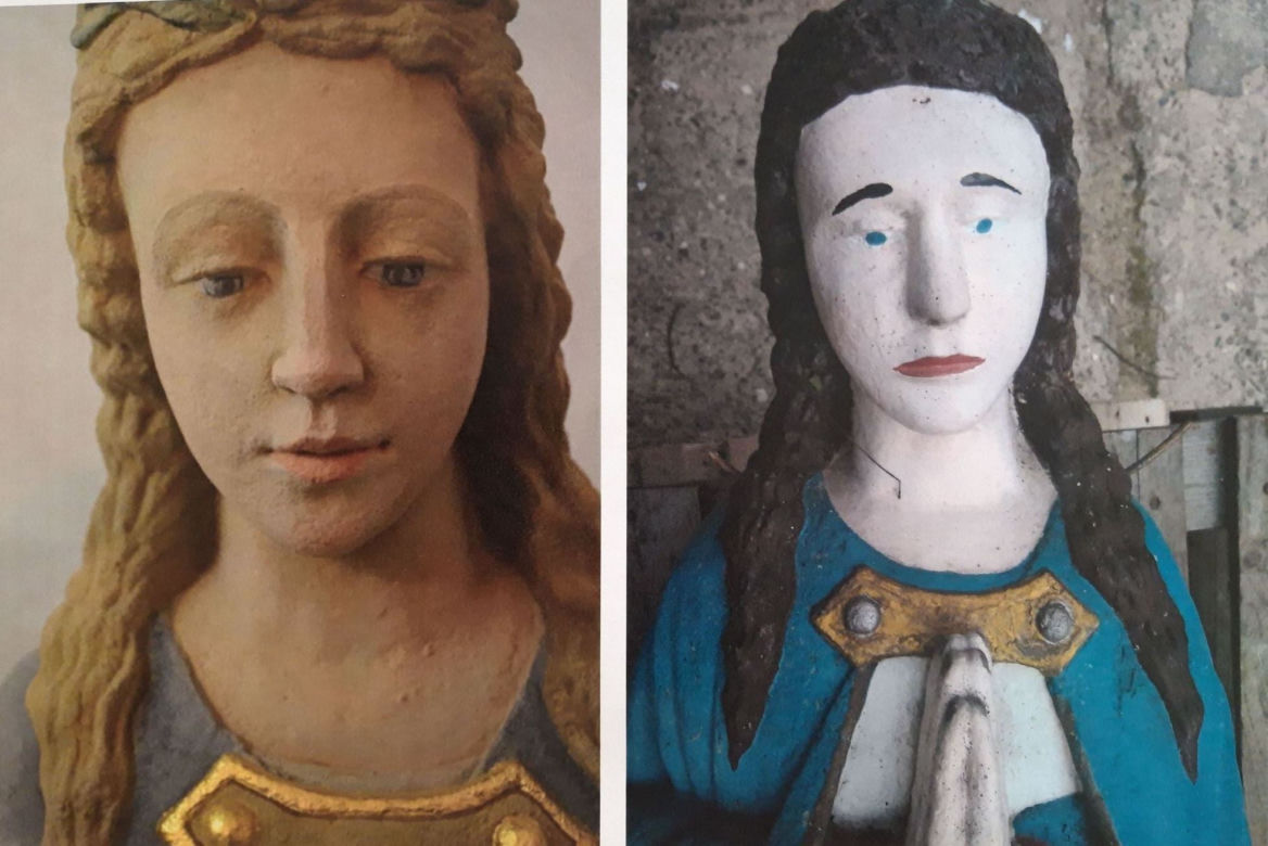 Fatalna renowacja figurki Maryi. Właściciel w szoku!