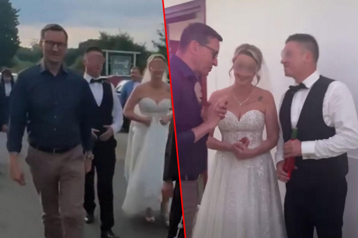 Morawiecki gościem na weselu