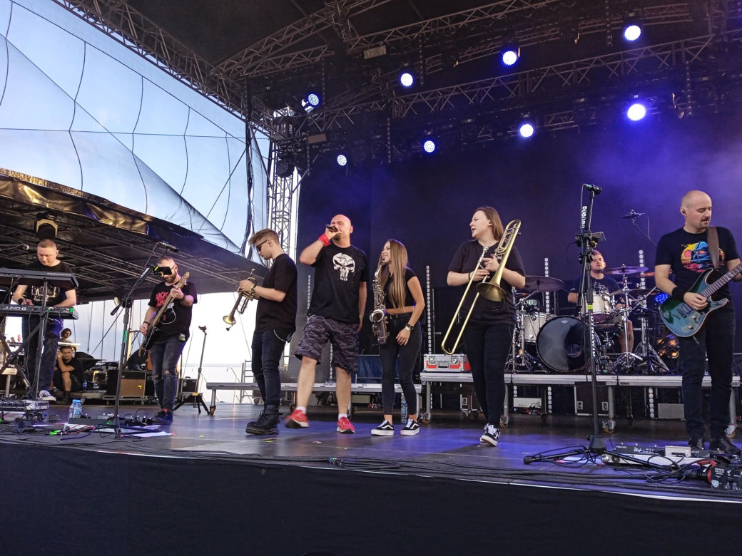 Koncert zespołu Łydka Grubasa w ramach Rockowizna Festiwal 2023 w Poznaniu