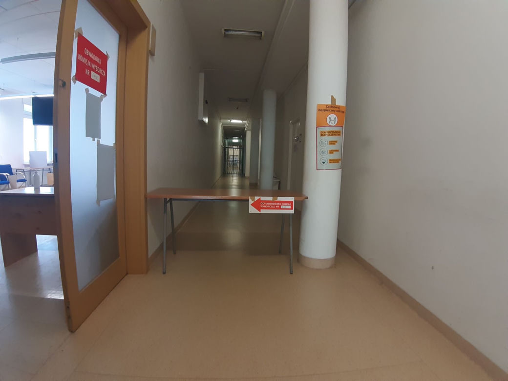 Wybory 2020 Komisja wyborcza w szpitalu