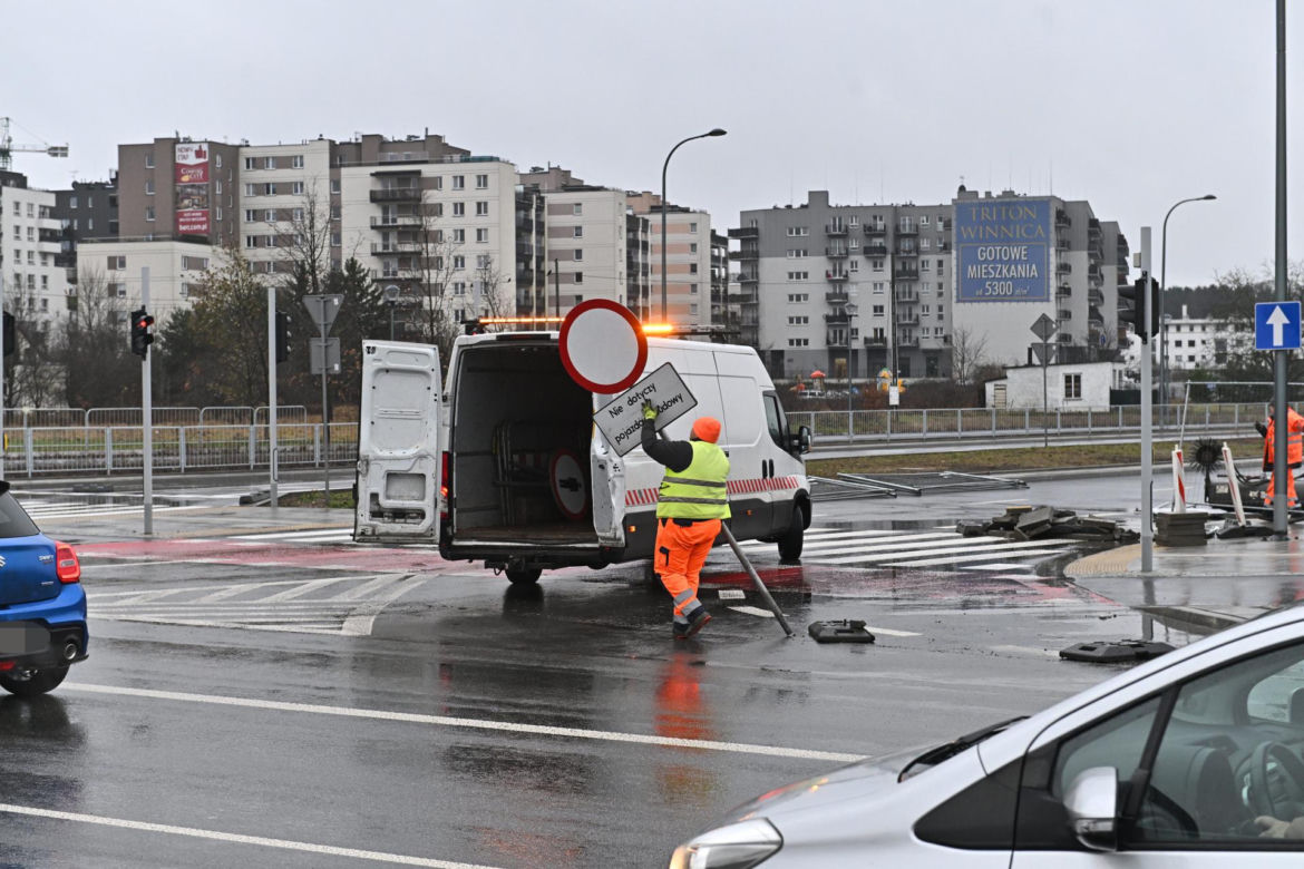 Nowe skrzyżowanie na Białołęce. Przebitka Światowida do Modlińskiej otwarta!
