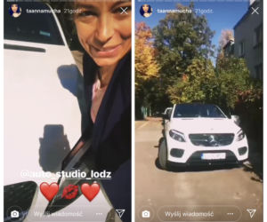 Anna Mucha jeździ nowym Mercedesem GLE Coupe