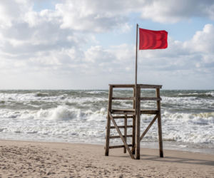 Sinice Sarbinowo. Czy w Sarbinowie można się kąpać 23.07? Flaga, warunki pogodowe