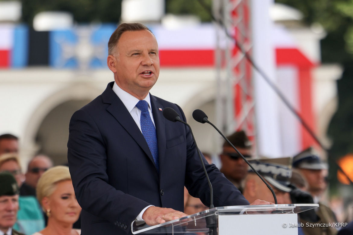 Prezydent Andrzej Duda podczas obchodów Święta Wojska Polskiego: Wydatki na armię służą temu, by nikt nas nie zaatakował!