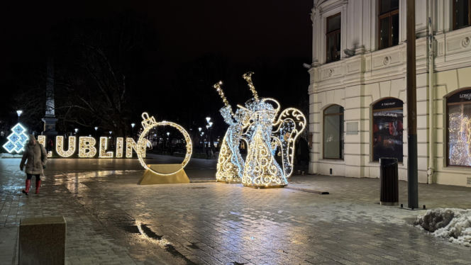 W Lublinie zrobiło się świątecznie