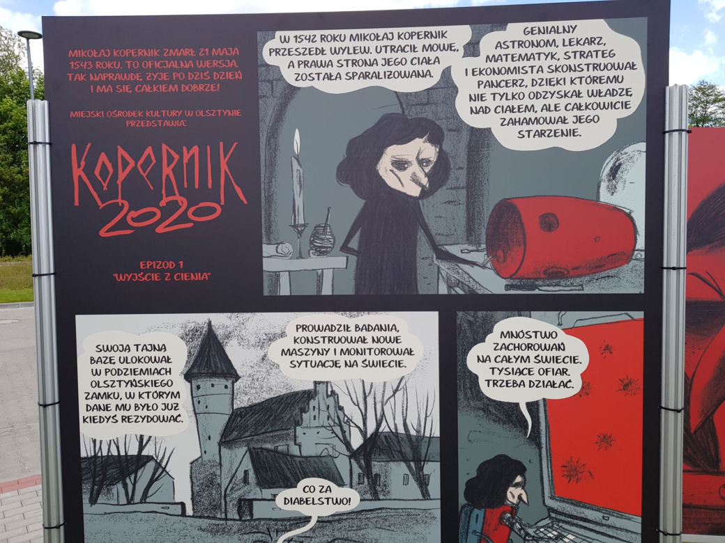 Nietypowy komiks o Mikołaju Koperniku 