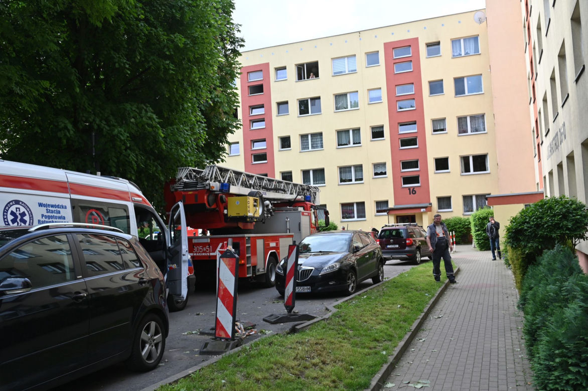 Pożar na Niebuszewie